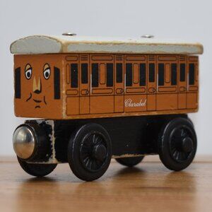 CLARABEL 2003 - Orange Nose THOMAS & FRIENDS Train Engine Wooden Railway Train